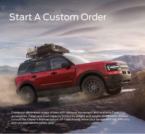 Start a custom order | Santa Fe Ford in Alachua FL